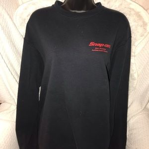 Snap-on sweatshirt
